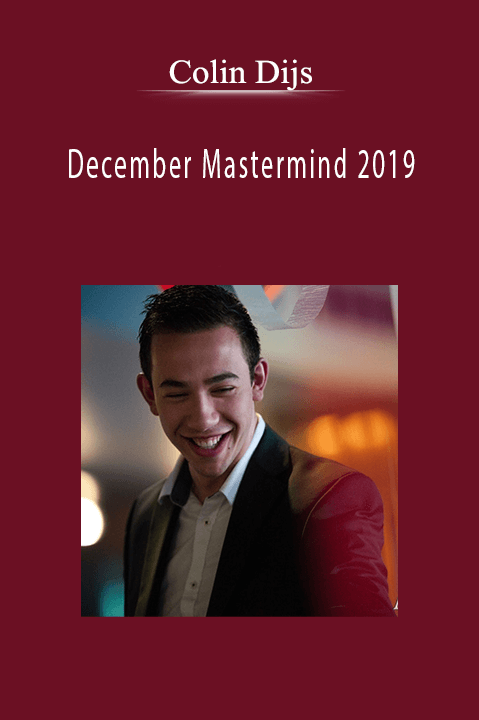 Colin Dijs - December Mastermind 2019.